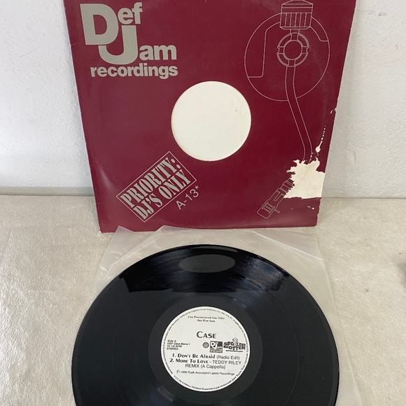 Case Spoiled RottenDef Jam Vinyl Record LPI GotchaMore To Love PROMO 12 in